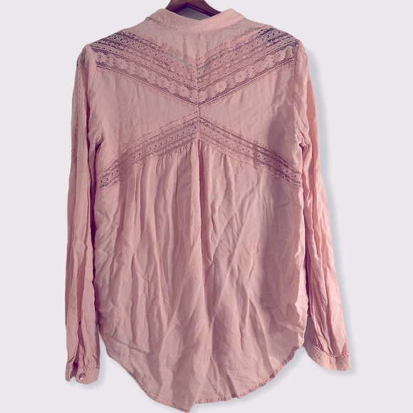 Free People Wild Wing Button Blouse - Picture 3 of 3